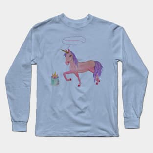 Unicorn Birthday Long Sleeve T-Shirt